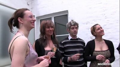 Gala evening turns into German gonzo swinger soiree