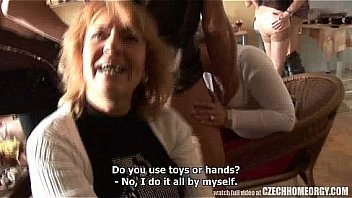 Gonzo MATURE Home Orgy