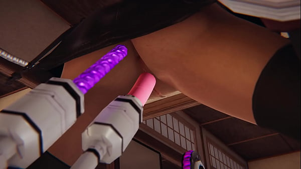 Final Fantasy 7 Remake – Tifa Lockhart in hook-up machine – 3D Pornography